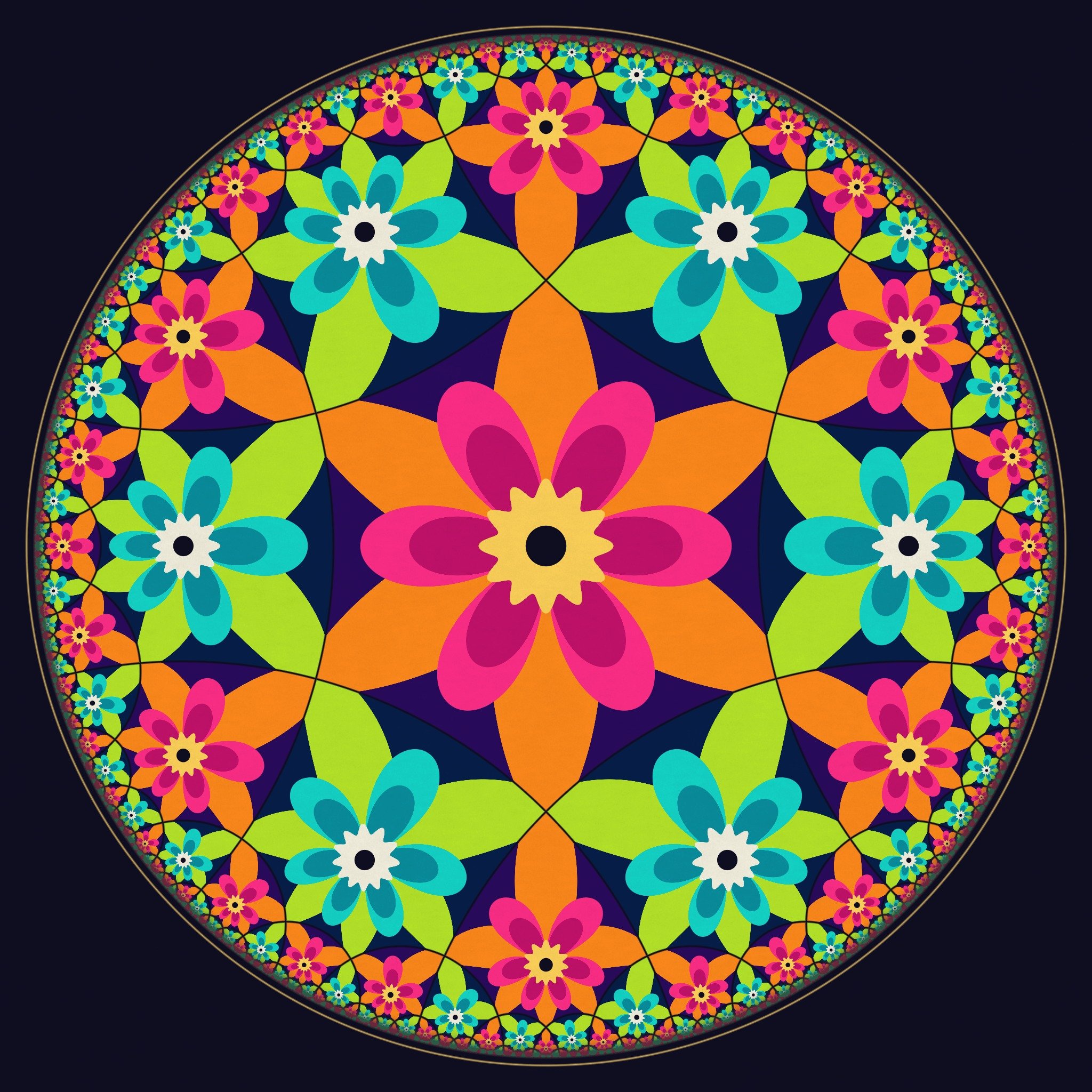 Limite du cercle, Revart