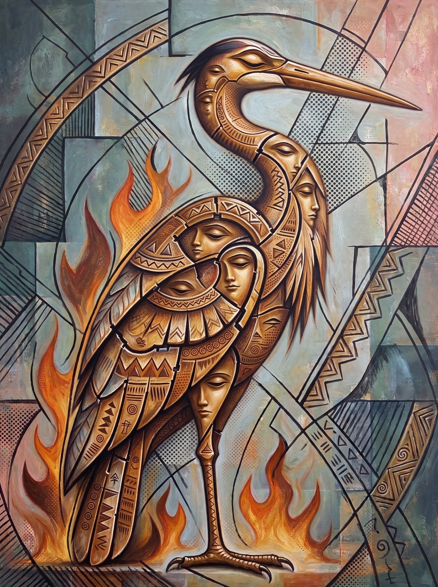 The Heron of Faces, Revart